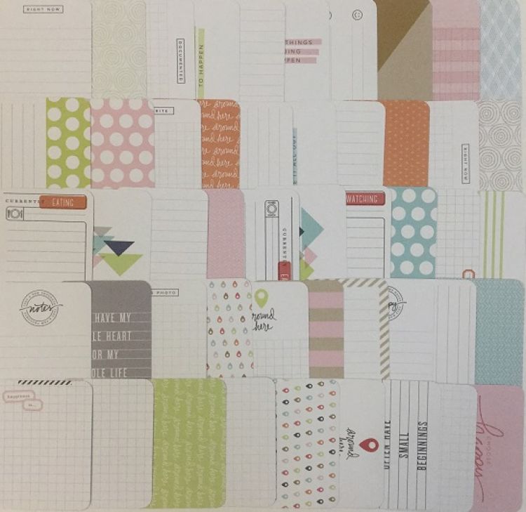 Becky Higgins Project Life - Split Core Kit - Currently Edition - Kit 1